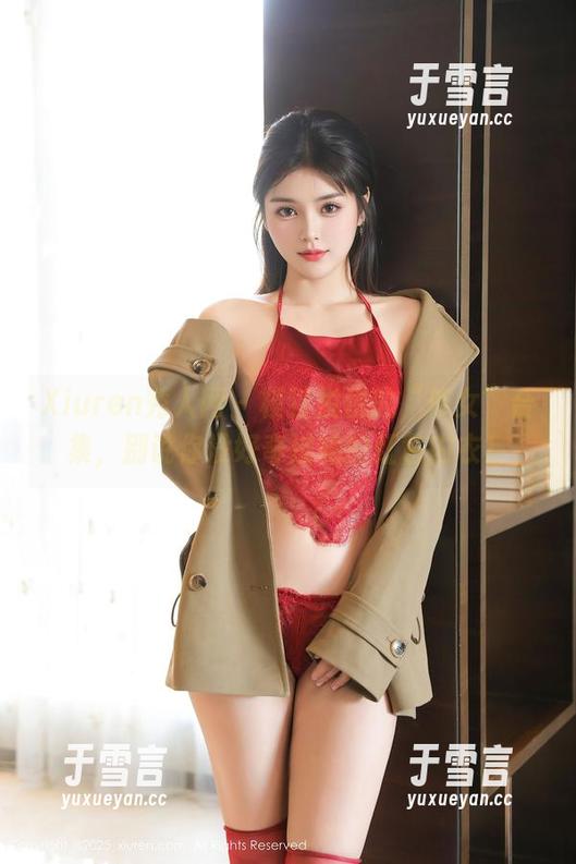 Xiuren秀人网 - 模特悦悦的“修女”合集，别说你没好奇过她的红色内衣！