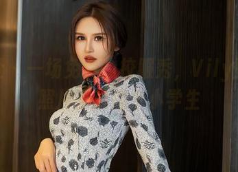 星颜社 – 一场免费的校服秀，Vily豆豆在照片里就像个小学生