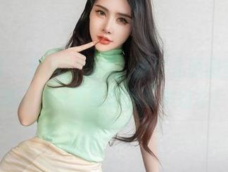 星颜社 – 黑色的诱惑，张灵儿原图壁纸，保证你一看就想重新做自己！