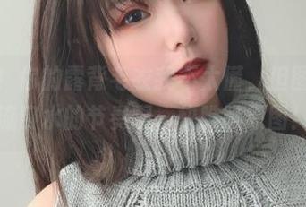 是青水！你的露背毛衣我不太懂，但图片是要流口水的节奏啊，快瞧瞧原图！
