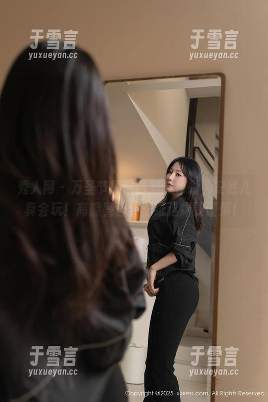 秀人网 - 万圣节原图四溅的色彩，安然儿真会玩！高能警告，壁纸选择要谨慎！